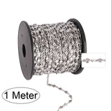 Stainless Steel Chain Necklace Bulk Heart Jewelry Chains DIY Anklet Materials