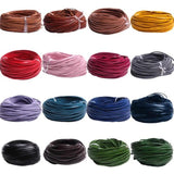 Colorful Leather Jewelry Cord String DIY Chokers Necklace