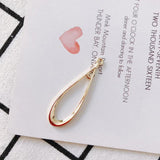 10pcs Round Golden Pendant Charms for DIY Jewelry Making