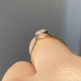 Oval Cut Crystal CZ Engagement Ring for Women Wedding Jewelry Gift