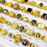 Mixed Antique Silvery Golden Alloy Charm Jewelry Ring Accessories Gift