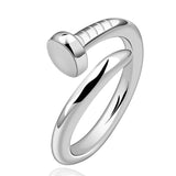 925 Silver Nail Rings Wedding Party Jewelry Accessories