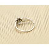 925 Silver Owl Zircon Ring Adjustable Size Vintage Style RG6829