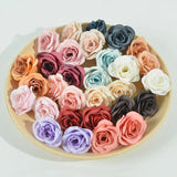 10/30Pcs Mini Rose Artificial Flower Heads Home Wedding Christmas Decoration DIY