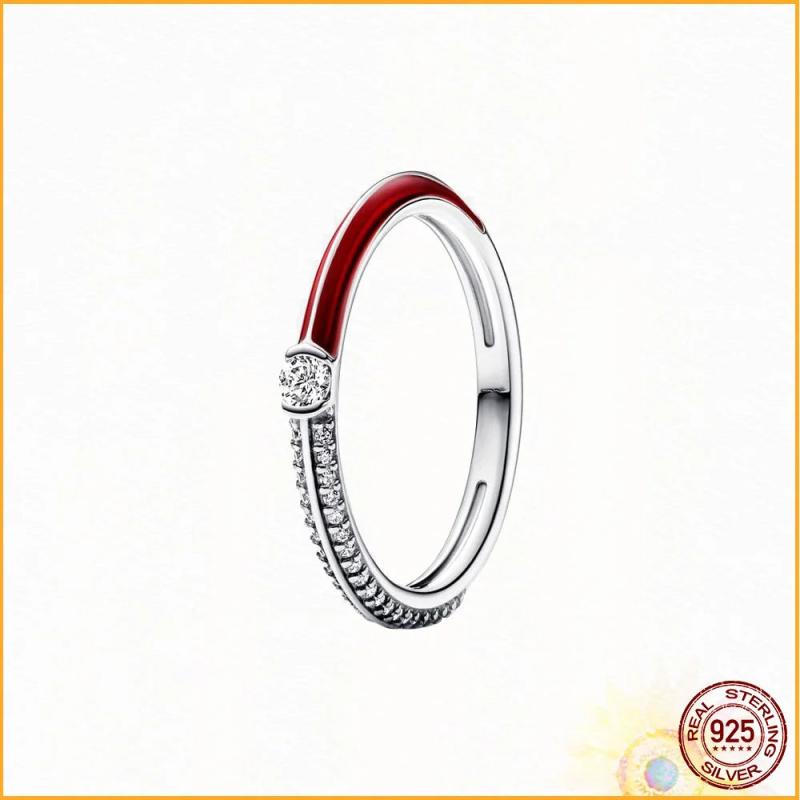 Timeless Ring with Adiant Heart Pav