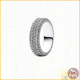 Timeless Ring with Adiant Heart Pav