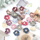 10/20Pcs Daisy Artificial Flowers for Wedding DIY Clothing Headdress Crafts