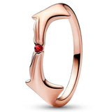 925 Silver Ring Milky Way Moon Stars Band Ring for Women