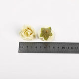 10/20PCS Silk Rose Flower Head Home Decor DIY Christmas Decoration