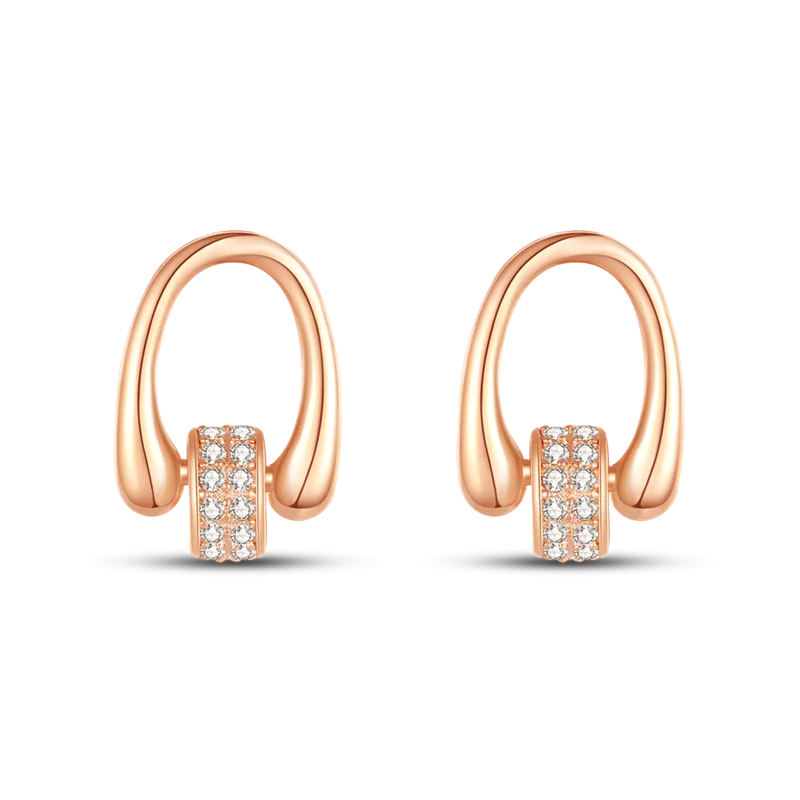 925 Silver Women Hoop Earrings Pave CZ Evil Eyes Star Zircon Wedding Earring