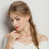 925 Silver Shell Pearl Stud Earrings Brincos PAS489