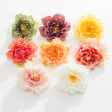 5PCS Colorful Daisy Fabric DIY Clothing Accessories Silk Flower