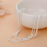 925 Silver Jewelry Set for Women Party Wedding