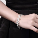 925 Silver Crystal Dragonfly Jewelry Set