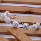 925 Silver Jewelry Set Fireworks Charm Party Gift