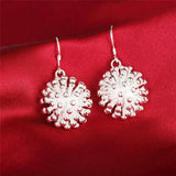 925 Sterling Silver Jewelry Set For Women Fireworks Pendant Bangle