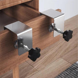 Drawer Front Installation Clamps Kit for Woodworking