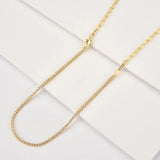 925 Silver Geometric Chains Zircon Jewelry Set