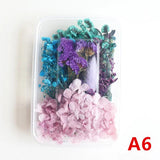 Dried Flowers Box DIY Photo Frame Material Bag for Epoxy Resin Decoration