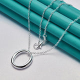 925 Sterling Silver Round Jewelry Set for Women