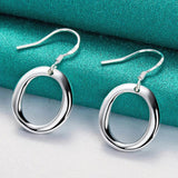 925 Sterling Silver Round Jewelry Set for Women