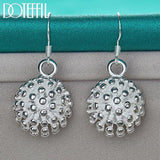 925 Silver Firework Flower Set Charm Jewelry