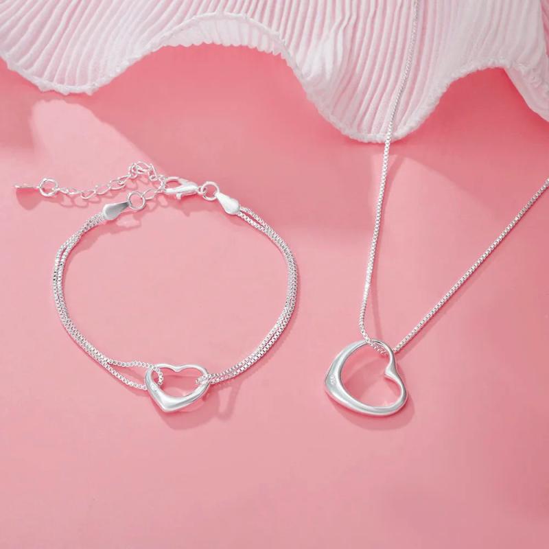 Heart Jewelry Set for Women