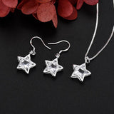 925 Silver Star Jewelry Set for Women