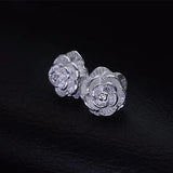 925 Silver Flower Jewelry Set for Women