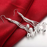 925 Silver 5-Wire Beads Jewelry Set for Wedding Party