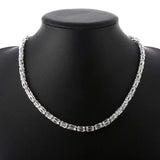 925 Silver Domineering Men's Necklace Charm Jewelry for Wedding Party