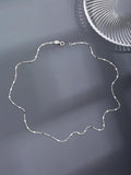 S925 Sterling Silver Shape Necklace for Women