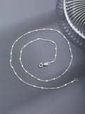 S925 Sterling Silver Shape Necklace for Women