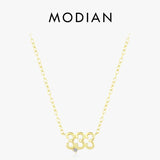 925 Silver Number 3 Necklace Pendant Sweet Holiday Chain Neck For Women