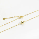 925 Silver Beads Pendant Necklace Small Definite Fine Jewelry
