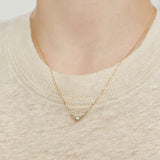 925 Silver MoonStone Queen Choker Necklace Crystal Jewelry Wedding Gift