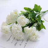 Artificial Hydrangea Chrysanthemum DIY Bridal Bouquet Wedding Party Home Decor