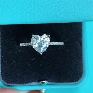 S925 Silver Cz Stone Wedding Band Ring for Women