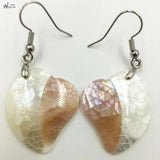 Zealand Abalone Shell Mother of pearl Shell Women Bead Dangle Earrings
