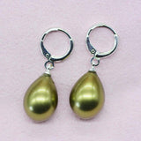 Stunning Sea Shell Pearl Earring AAA