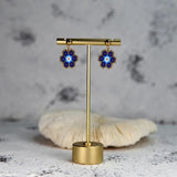 Neo-gothic Flower Earring Turkey Evil Eye Drop Earring Hot Jewelry