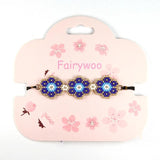 Neo-gothic Flower Earring Turkey Evil Eye Drop Earring Hot Jewelry