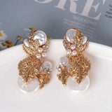 Bohemia Baroque Court Style Crystal Earrings For Women