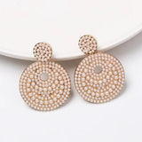 Bohemia Baroque Court Style Crystal Earrings For Women