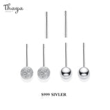 S925 Silver Women Earring Studs Hypoallergenic Jewelry