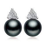 Freshwater Pearl Earrings 925 Sterling Silver Studs