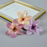 50pcs Silk Orchid Flower Heads DIY Wedding Decoration
