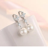 10mm 12mm Pearl Drop Earrings for Women Jewelry