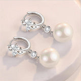 10mm 12mm Pearl Drop Earrings for Women Jewelry