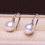 Freshwater Pearl 925 Sterling Silver Stud Earrings Gift